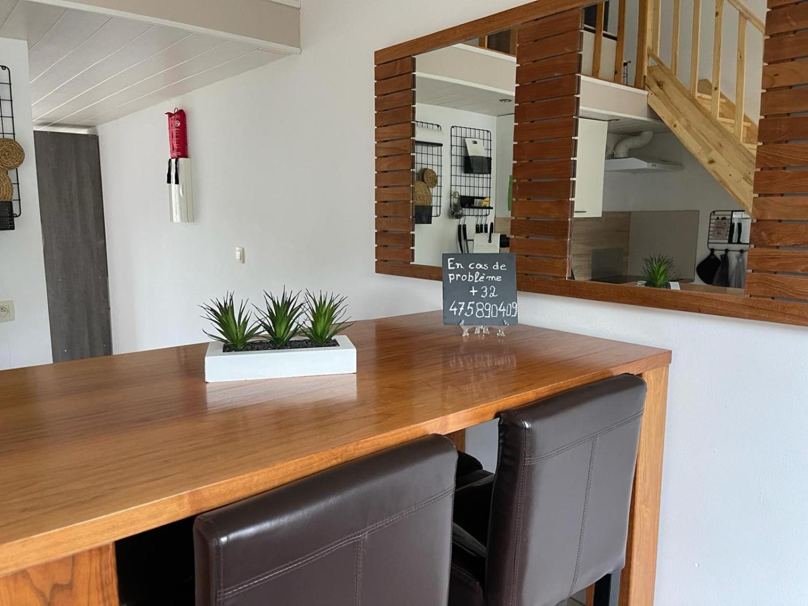 Cosy Appartement ,Dinant, Abbaye De Maredsous 昂内 外观 照片
